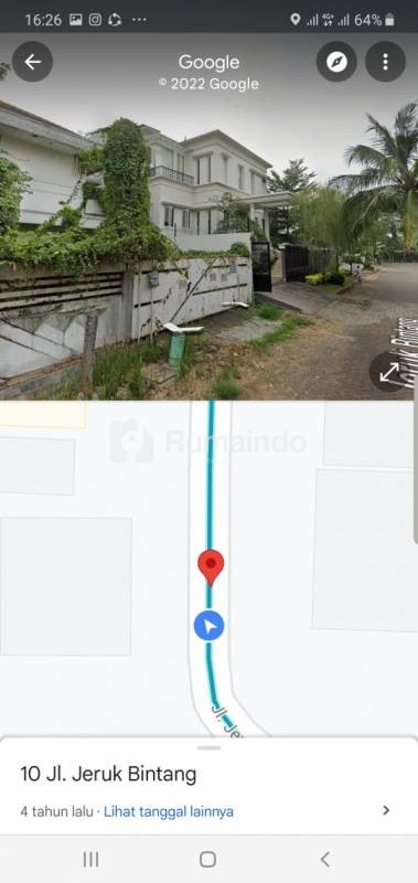 Dijual  ( Jakarta Barat )  Taman Kebun Jeruk / Interkon Luas 600m harga 25 juta/m net