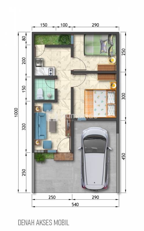 Rumah Murah Kawasan Inpres 11 Dekat Busway Puribeta 1 dan 2 Dekat Stasiun dan Tol