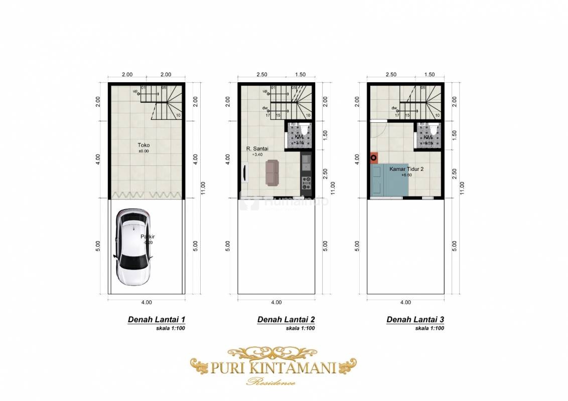 PURI KINTAMANI RECIDENCE Rumah Gaya Bali, Depok