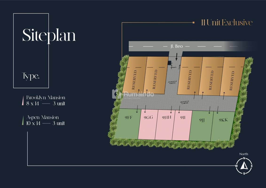 DIJUAL RUMAH THE LEAVES REMPOA TANGERANG SELATAN