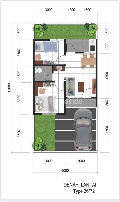 Di Jual Rumah Indent Di Perumahan Diamond Green Sawangan Depok