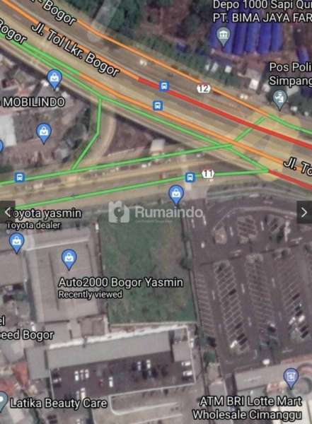 Dijual Tanah Kosong (Area Komersil)