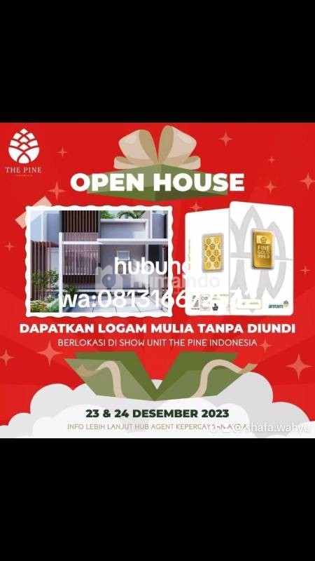 rumah dijual murah mewah modern the pine Indonesia di Parung Bogor lokasi strategis dekat tol dan stasiun