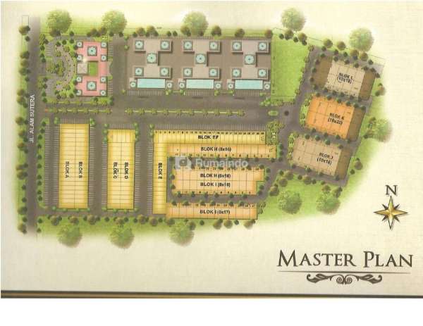 Properti Siap Huni Alam Sutra De Mansion Bergaya Klasik