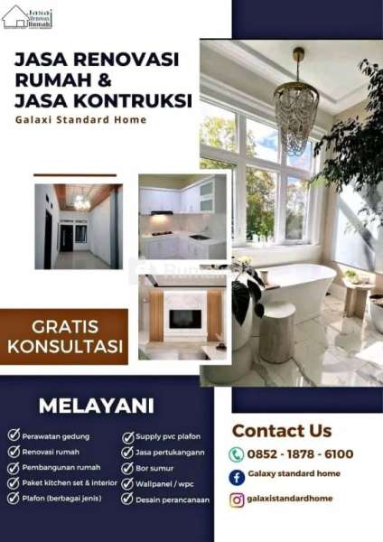 RENOVASI RUMAH DAN JASA KONSTRUKSI BANGUNAN