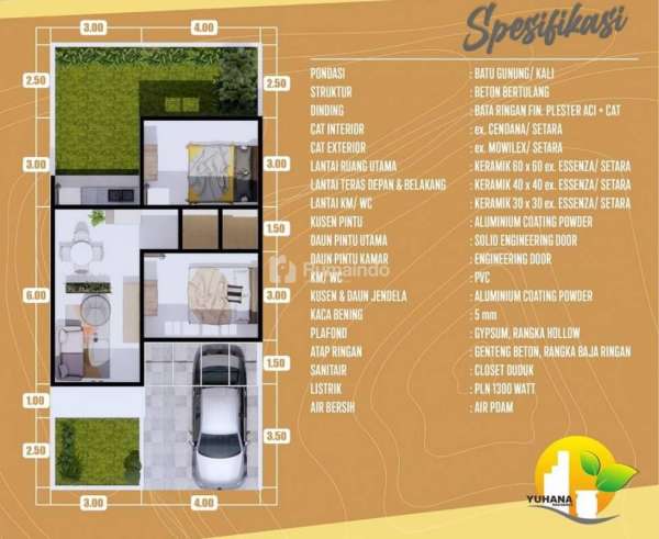 RUMAH KOMERSIL JLN POROS MAROS DEPAN BANDARLAMA MAROS