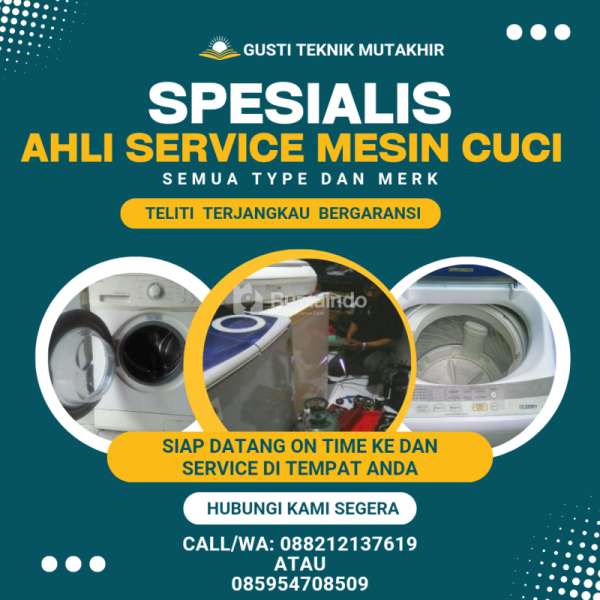 SPESIALIS SERVICE MESIN CUCI