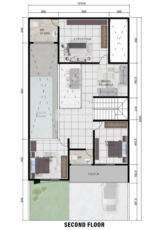 Jual rumah baru baruk tengah rungkut surabaya timur