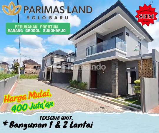 DI JUAL RUMAH BARU DI SOLO BARU MANANG GROGOL SUKOHARJO.