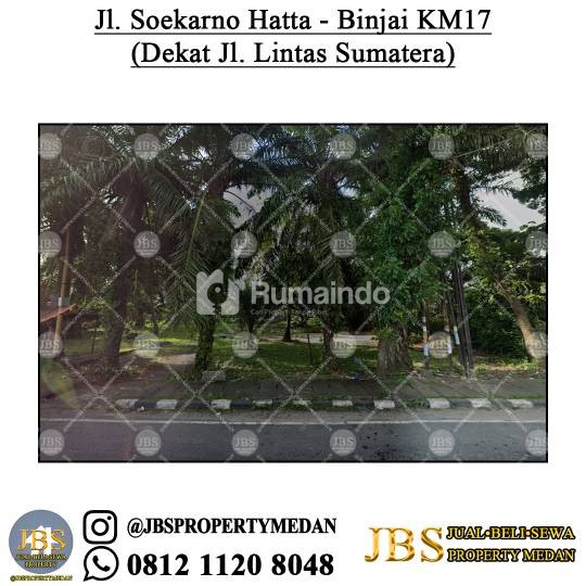 Dijual Tanah Kosong di Jalan Soekarno Hatta - Binjai KM17