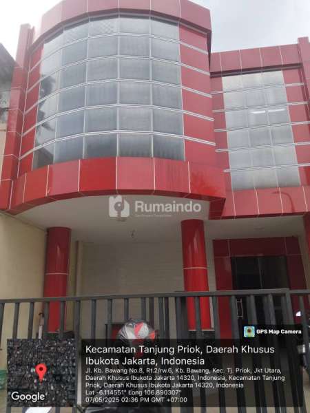 Ruko di Jalan Kebon Bawang VIII, Tanjung Priok, Jakarta Utara, Via Lelang
