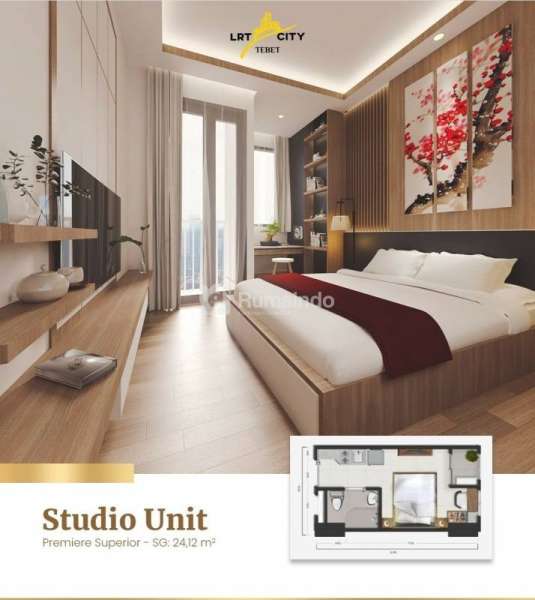 Apartemen Konsep TOD di Tebet