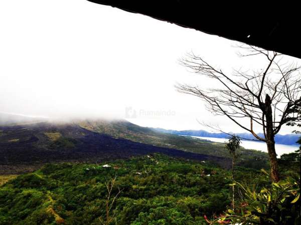 TANAH KINTAMANI - JL. UTAMA PENELOKAN (MAIN ROAD PENELOKAN) VIEW MOUNT BATUR, LAKE, CALDERA