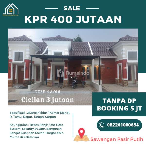 Perumahan Mewah Desain Modern di Sawangan Pasir Putih