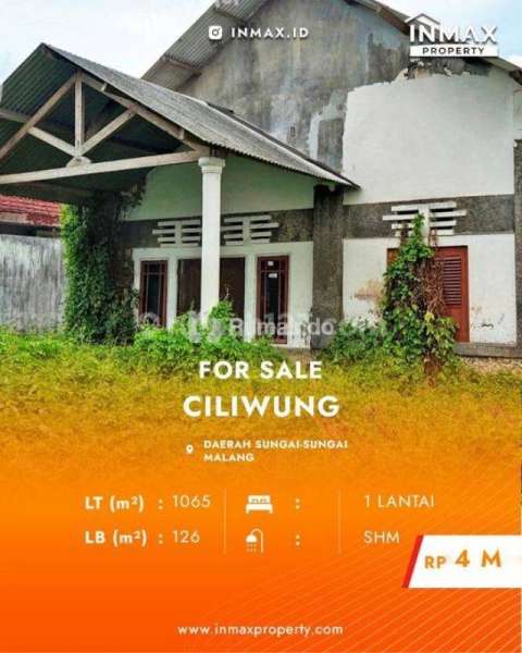 Tanah Murah Dan Luas Di Jl. Ciliwung 1 Cocok Untuk Hunian Dan Gudang