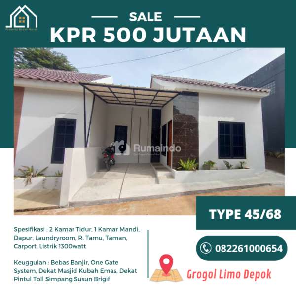 Perumahan di Meruyung Limo Depok Siap Huni