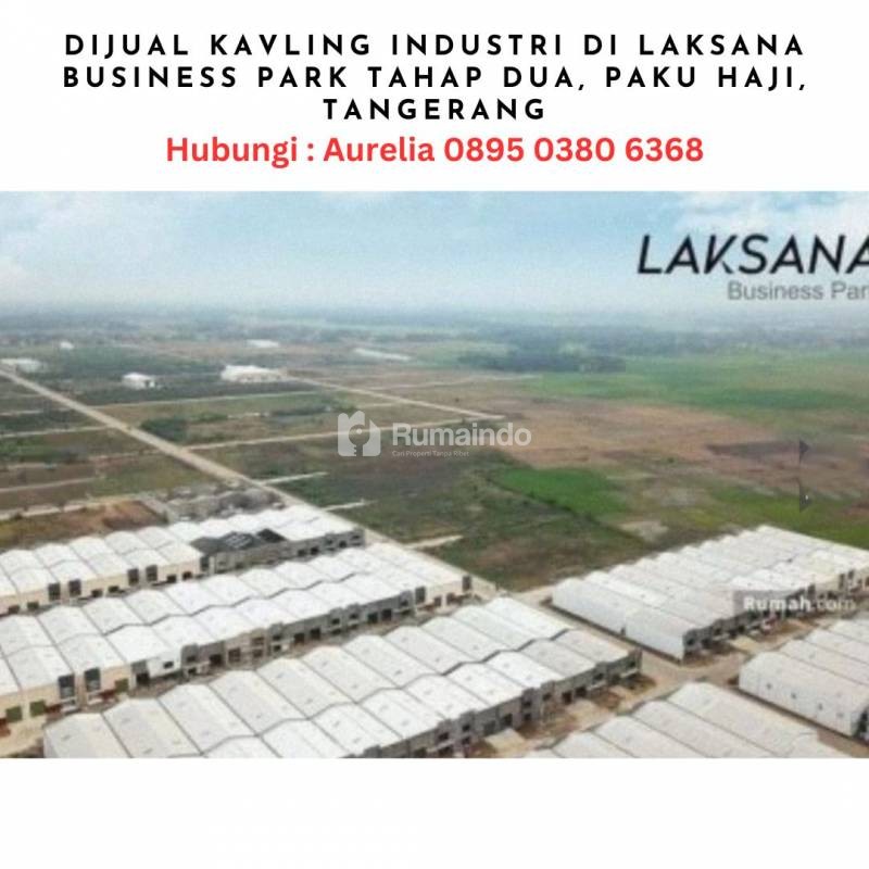 DI JUAL KAVLING Industri di Laksana Business Park Tahap Dua, Paku Haji, Tangerang