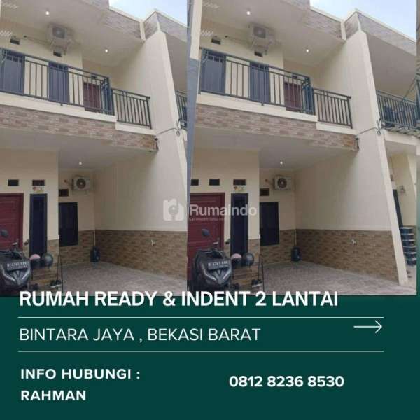 Rumah Ready & Indent 2 Lantai Bintara Jaya , Bekasi Barat