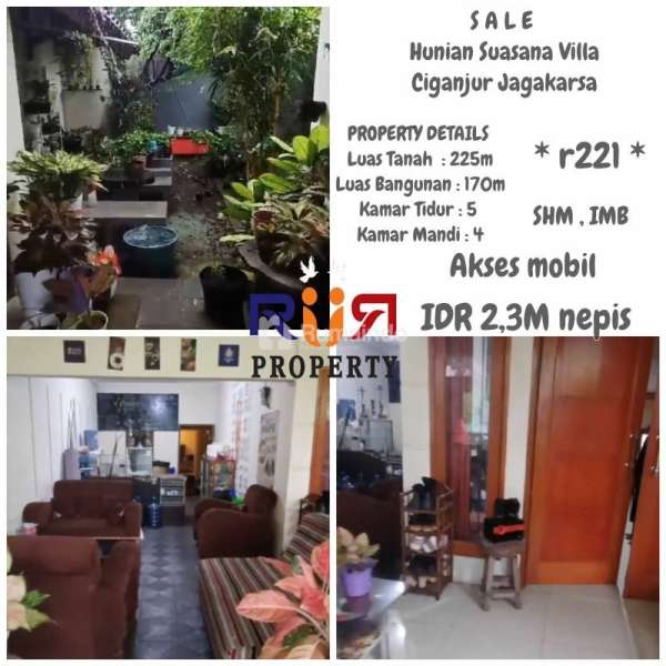 Hunian Suasana Villa Ciganjur Jagakarsa