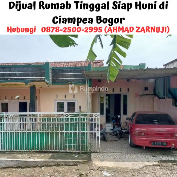 Dijual Rumah Tinggal Siap Huni di Ciampea Bogor