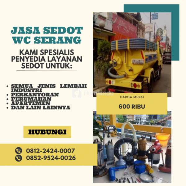 JASA SEDOT WC MURAH SERANG!!
