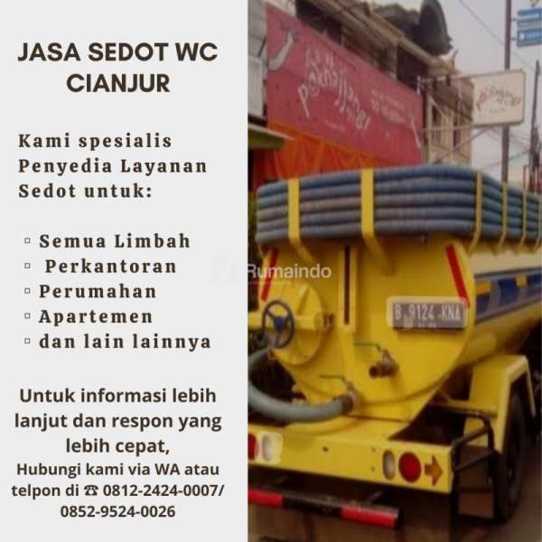 JASA SEDOT WC MURAH CIANJUR !!
