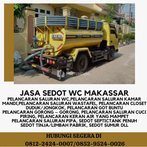 JASA SEDOT WC MURAH MAKASSAR