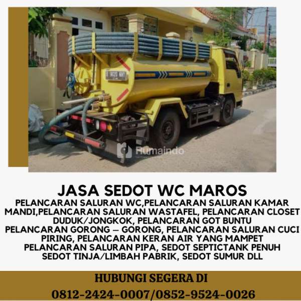 JASA SEDOT WC MURAH MAROS