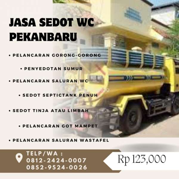 JASA SEDOT WC MURAH PEKANBARU