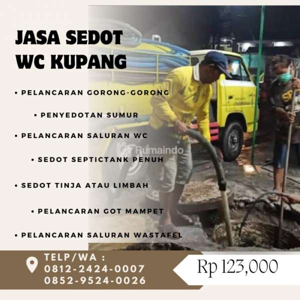 JASA SEDOT WC MURAH KUPANG