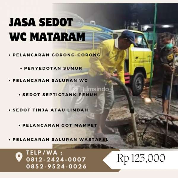 JASA SEDOT WC MURAH MATARAM!!
