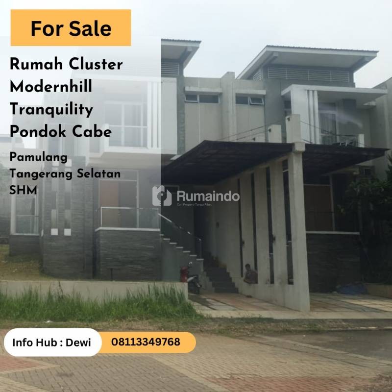 Rumah Cluster Modernhill Tranquility Pondok Cabe
