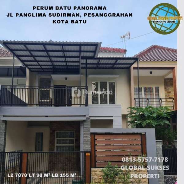 Rumah Strategis View Pegunungan Plus Kolam Renang di Kota Batu