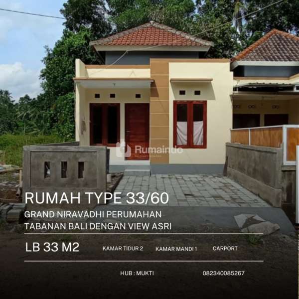 Grand Niravadhi Perumahan Tabanan Bali Dengan View Asri
