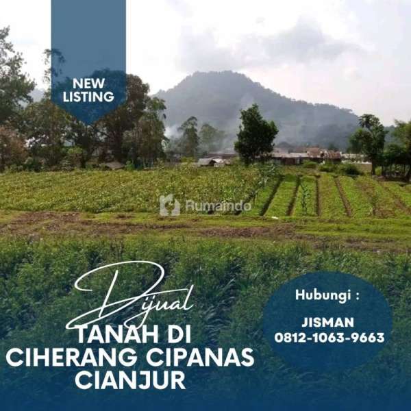 Jual Tanah di Ciherang Cipanas Cianjur