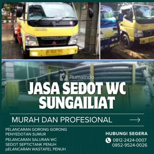 JASA SEDOT WC MURAH SUNGAILIAT
