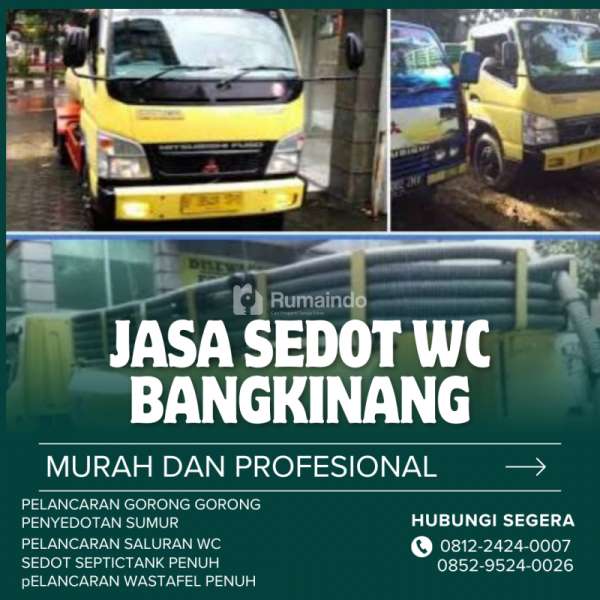 JASA SEDOT WC MURAH BANGKINANG