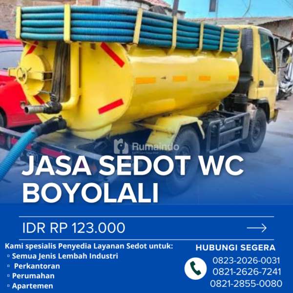 JASA SEDOT WC MURAH BOYOLALI