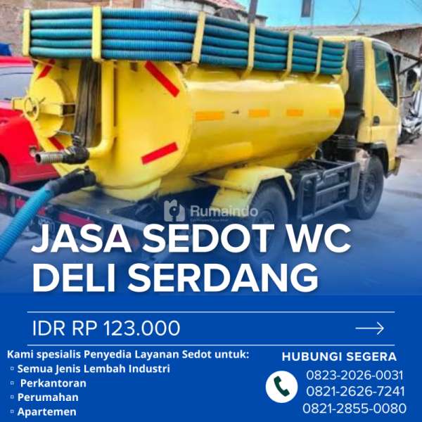 JASA SEDOT WC MURAH DELI SERDANG