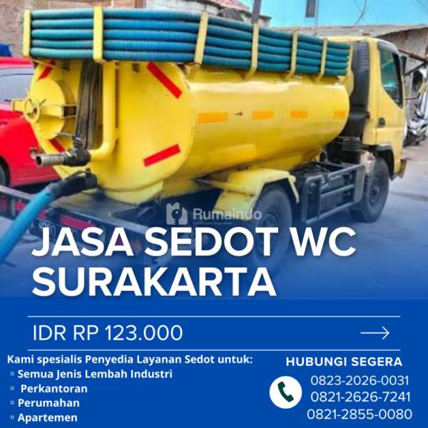 JASA SEDOT WC MURAH SURAKARTA