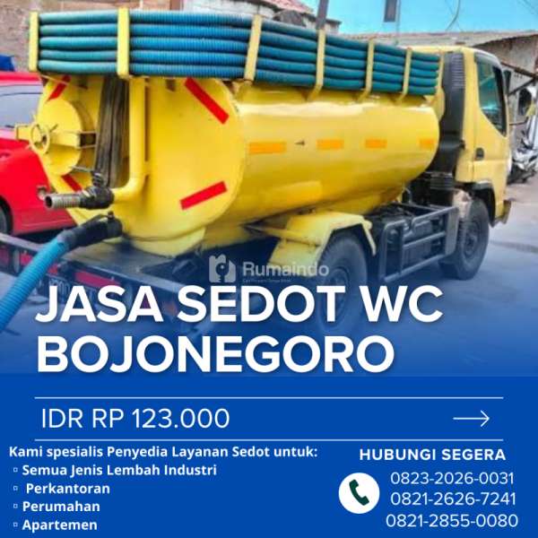 JASA SEDOT WC MURAH BOJONEGORO