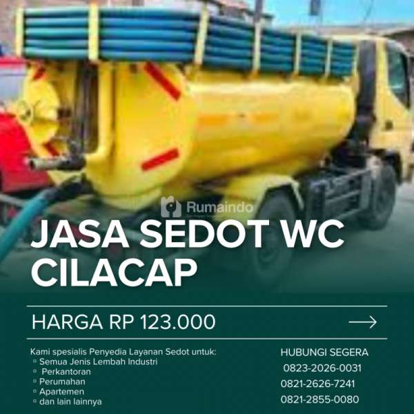 JASA SEDOT WC MURAH CILACAP!!
