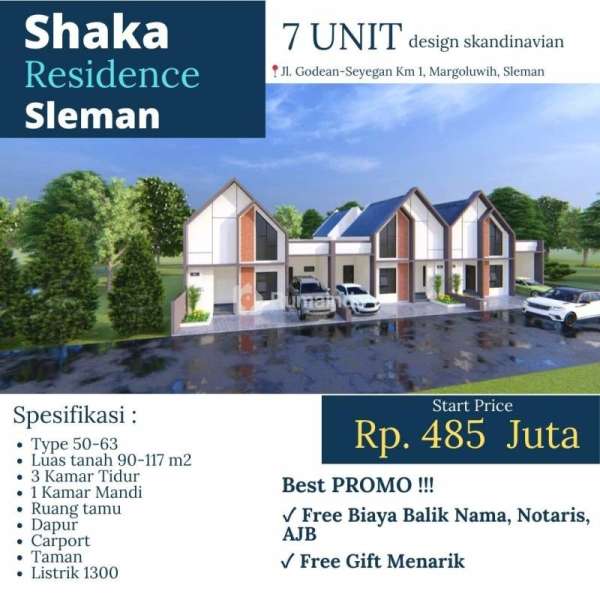 KPR RUMAH BTN SYARIAH  DI SLEMAN YOGYAKARTA