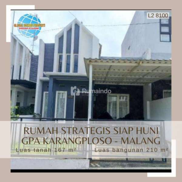 Rumah strategis dan siap Huni di GPA Karangploso Malang