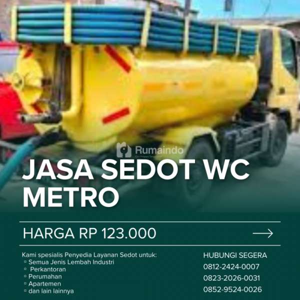 JASA SEDOT WC MURAH METRO