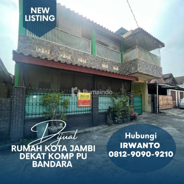 DIJUAL RUMAH KOTA JAMBI DEKAT KOMP PU BANDARA