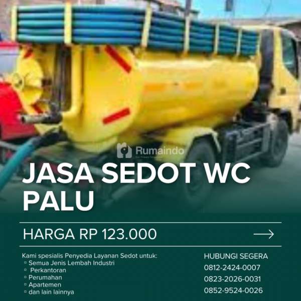 JASA SEDOT WC MURAH PALU !!