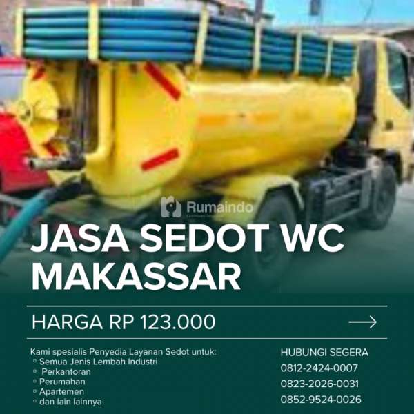 JASA SEDOT WC MURAH MAKASAR!!