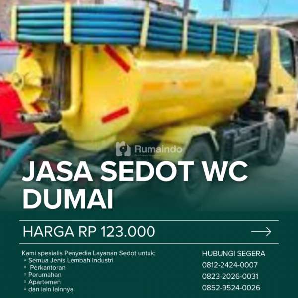 JASA SEDOT WC MURAH DUMAI