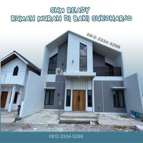 RUMAH MEWAH DI BAKI SUKOHARJO RUMAH MURAH DEKAT RS DR OEN SOLOBARU